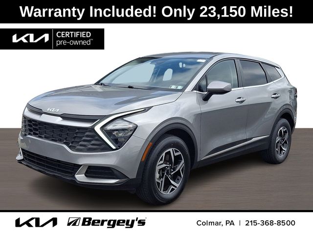 Steel Gray 2023 Kia Sportage LX AWD SUV / Crossover All-Wheel Drive 8-Speed Automatic