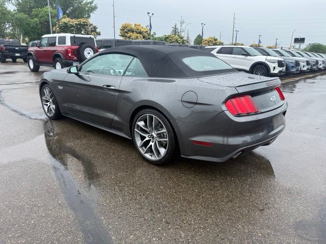 2017 Magnetic Metallic Ford Mustang GT Premium RWD Convertible