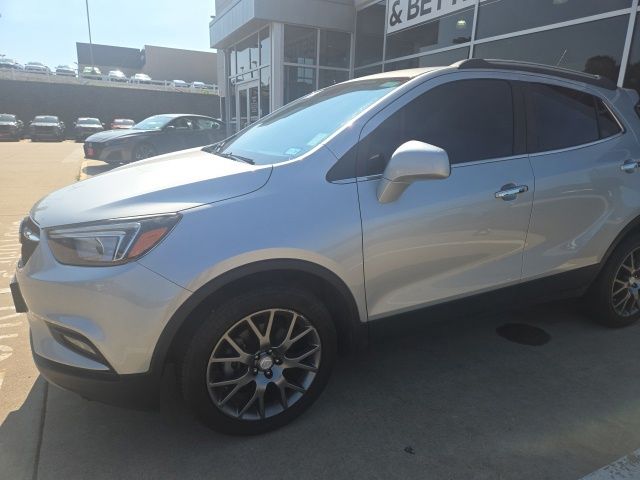 Graphite Gray Metallic 2018 Buick Encore SUV / Crossover Front-Wheel Drive 6-Speed Automatic Overdrive