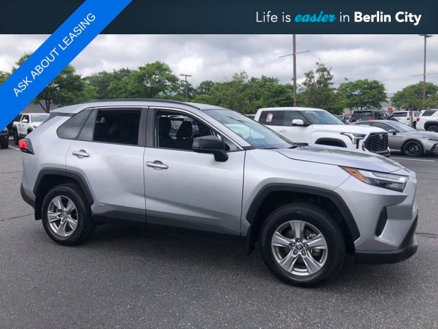 Silver Sky Metallic 2024 Toyota RAV4 Hybrid SUV / Crossover All-Wheel Drive Continuously Variable Transmission