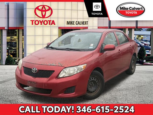 Barcelona Red Metallic 2010 Toyota Corolla LE Sedan Front-Wheel Drive 4-Speed Automatic