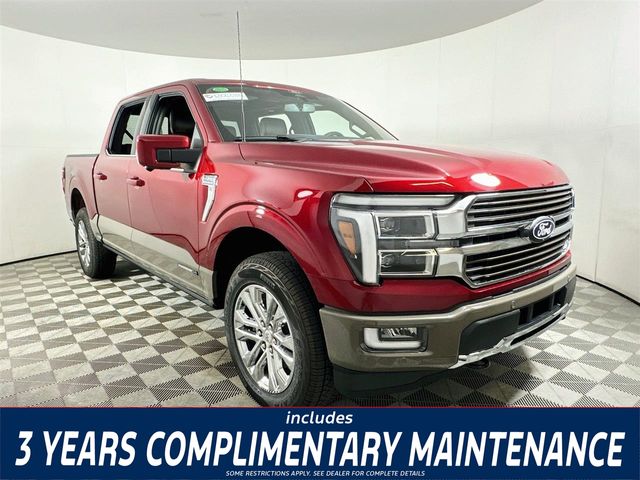 Ruby Red Metallic Tinted Clearcoat 2026 Ford F-150 Pickup Truck Four-Wheel Drive Automatic