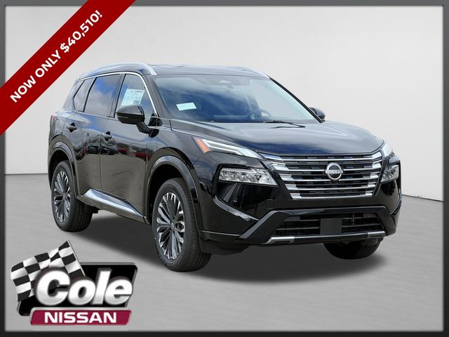 Super Black 2026 Nissan Rogue Platinum AWD SUV / Crossover All-Wheel Drive Continuously Variable Transmission