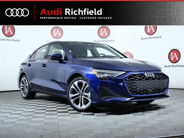 Blue 2026 Audi A3 Hatchback  7-Speed Automatic