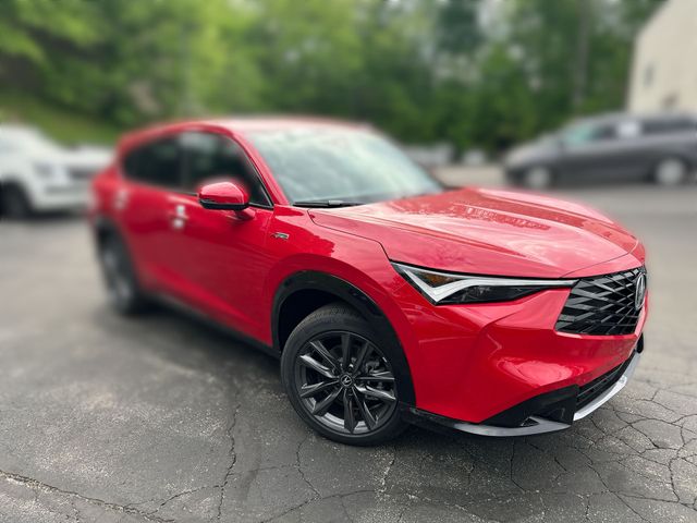 2026 Acura ADX A-Spec Package Red at Spitzer Acura