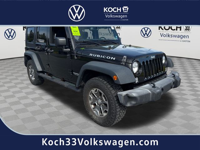 Black Clearcoat 2016 Jeep Wrangler Unlimited Rubicon 4WD SUV / Crossover Four-Wheel Drive 6-Speed Manual