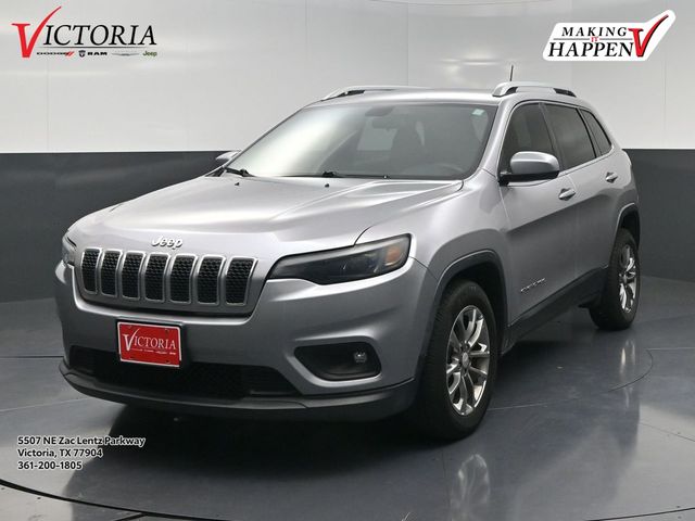 2019 Jeep Cherokee Latitude Plus Silver at Texan Dodge Chrysler Jeep Ram