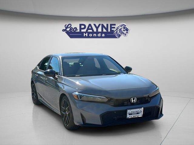Urban Gray Pearl 2026 Honda Civic Sedan Front-Wheel Drive Continuously Variable Transmission
