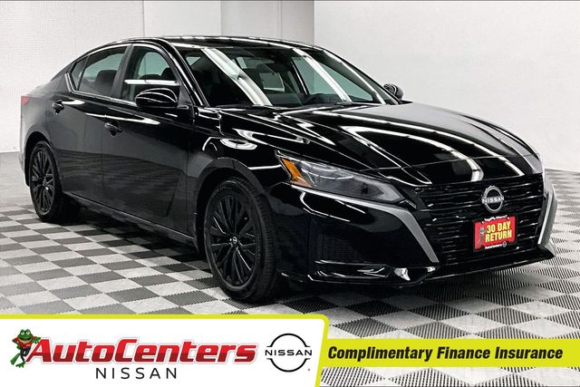 Super Black 2026 Nissan Altima 2.5 SV FWD Sedan Front-Wheel Drive Continuously Variable Transmission