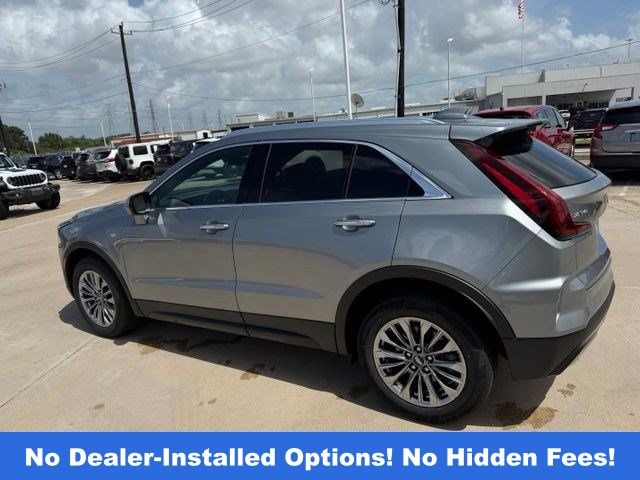 2025 Cadillac XT4 Premium Luxury Silver at South Houston Nissan