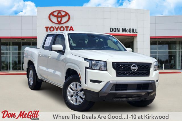 2022 Nissan Frontier SV White at Central Houston Nissan