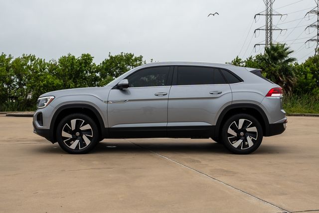 2024 Volkswagen Atlas Cross Sport 2.0T SE w/Technology Silver at Bayway Cadillac of The Woodlands