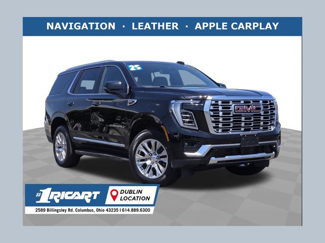 Onyx Black 2025 GMC Yukon Denali 4WD SUV / Crossover Four-Wheel Drive