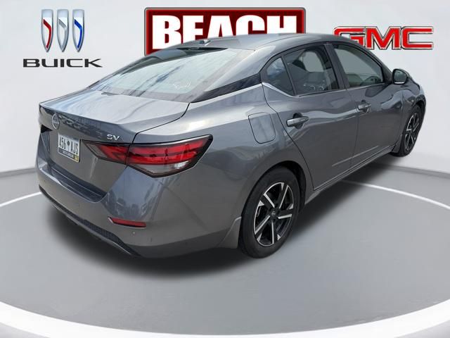 2024 Gun Metallic Nissan Sentra SV FWD Sedan