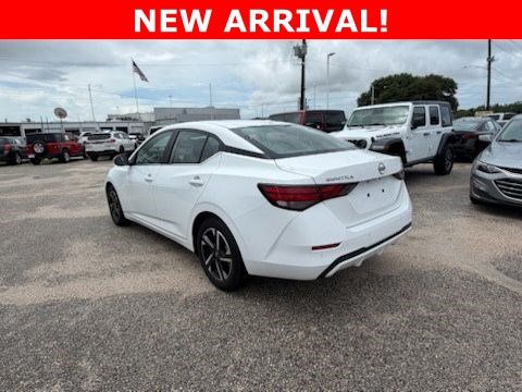2024 Nissan Sentra SV White at Texan Dodge Chrysler Jeep Ram