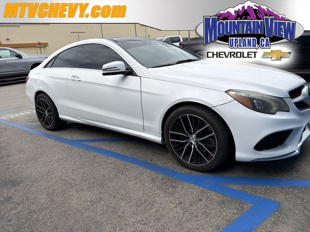 Polar White 2016 Mercedes-Benz E-Class Coupe Rear-Wheel Drive 7-Speed Automatic