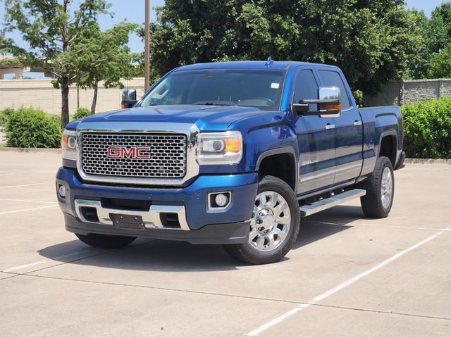 Blue 2016 GMC Sierra 2500HD Pickup Truck Four-Wheel Drive 6-Speed Automatic