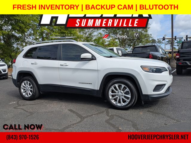 Bright White Clearcoat 2021 Jeep Cherokee Latitude FWD SUV / Crossover Front-Wheel Drive 9-Speed Automatic