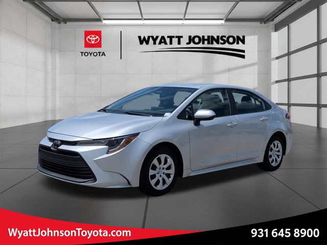 Classic Silver Metallic 2024 Toyota Corolla Sedan Front-Wheel Drive Continuously Variable Transmission