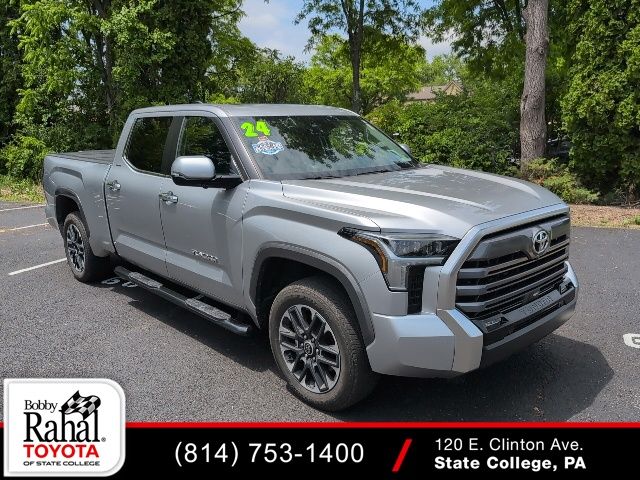 Celestial Silver Metallic 2024 Toyota Tundra Pickup Truck Four-Wheel Drive Automatic