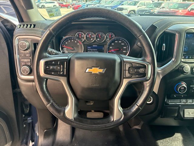 2021 Chevrolet Silverado 1500 LT Blue at Ross Downing Buick GMC