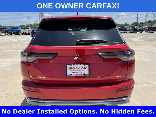 2025 Mitsubishi Outlander SEL Red at Community Kia