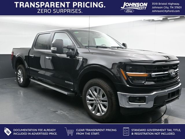 Agate Black Metallic 2025 Ford F-150 Pickup Truck Four-Wheel Drive Automatic