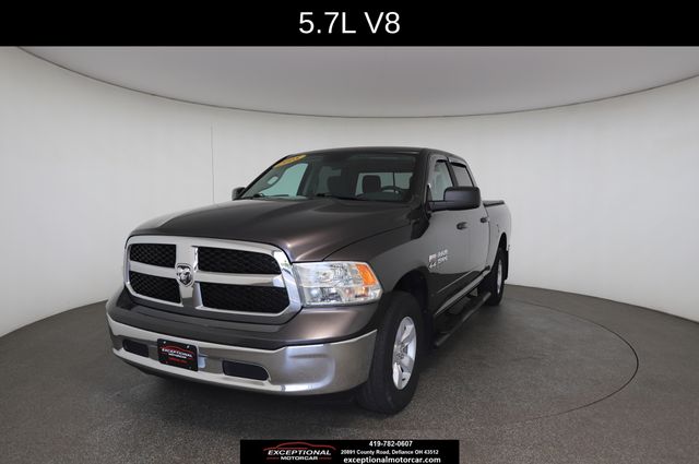 Gray (Granite Crystal Metallic Clearcoat) 2019 RAM 1500 Pickup Truck Four-Wheel Drive 8-Speed Automatic