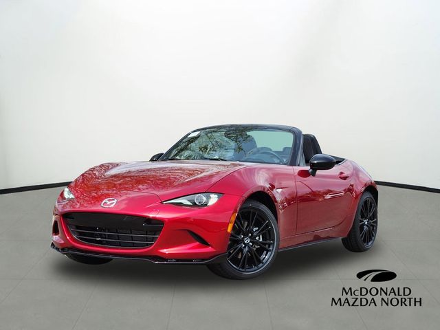 Soul Red Crystal Metallic 2026 Mazda MX-5 Miata Club RWD Convertible Rear-Wheel Drive 6-Speed Manual