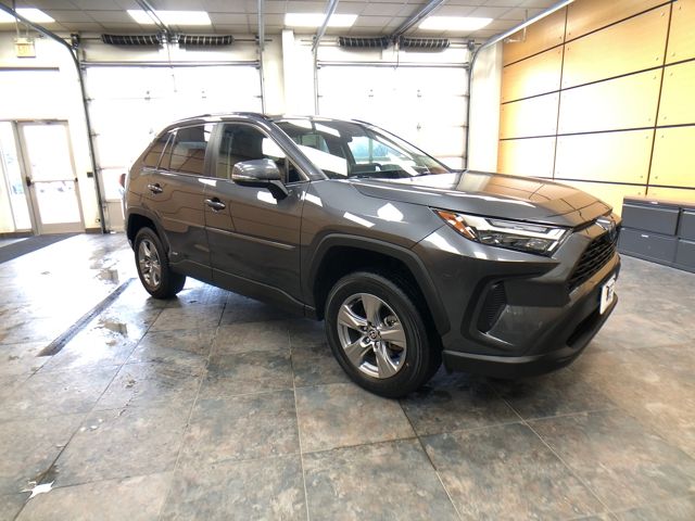 Gray 2023 Toyota RAV4 Hybrid XLE AWD SUV / Crossover All-Wheel Drive Continuously Variable Transmission