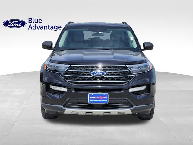 2023 Agate Black Metallic Ford Explorer XLT RWD SUV