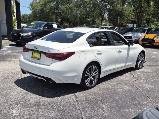 Used 2023 INFINITI Q50 SENSORY 4D Sedan