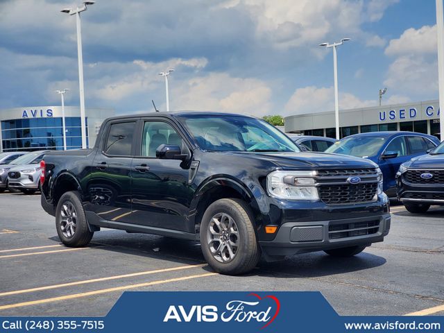 Shadow Black 2023 Ford Maverick XLT SuperCrew AWD Pickup Truck All-Wheel Drive 8-Speed Automatic
