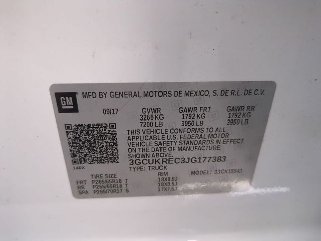 used 2018 Chevrolet Silverado 1500 car