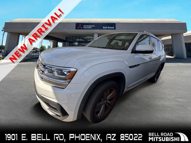 White 2019 Volkswagen Atlas SUV / Crossover Front-Wheel Drive 8-Speed Automatic