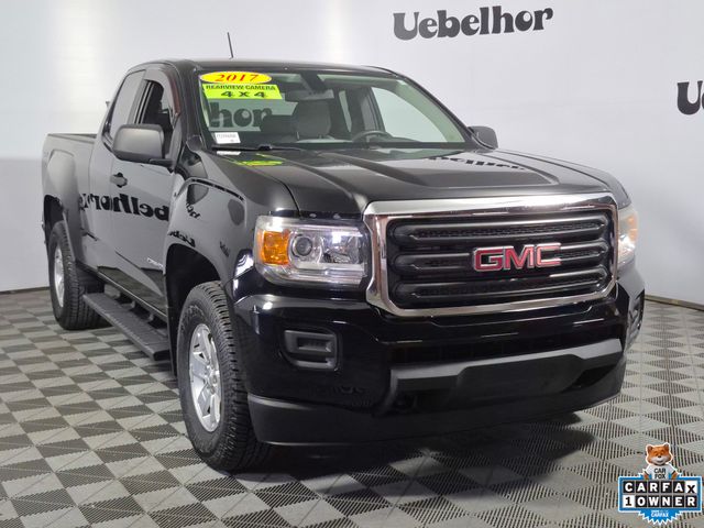 Onyx Black 2017 GMC Canyon Pickup Truck Four-Wheel Drive 8-Speed Automatic