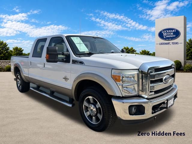 White Platinum Metallic Tri-Coat 2012 Ford F-250 Super Duty Pickup Truck 4X2 6-Speed Automatic Overdrive