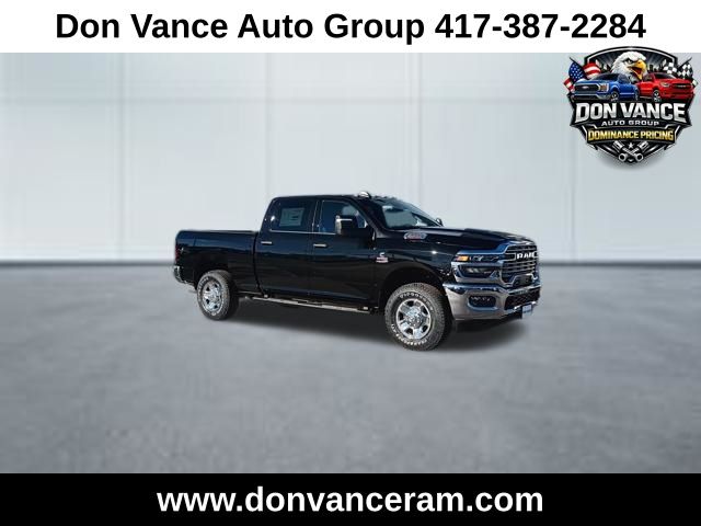 Diamond Black Crystal Pearlcoat 2026 RAM 3500 Tradesman Crew Cab 4WD Pickup Truck Four-Wheel Drive 8-Speed Automatic