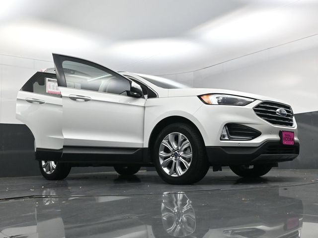 2022 Ford Edge Titanium White at DeMontrond Auto Country