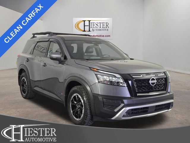 Gray (Gun Metallic) 2024 Nissan Pathfinder SUV / Crossover All-Wheel Drive 9-Speed Automatic