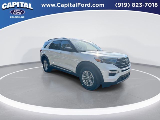 Certified 2022 Ford Explorer XLT with VIN 1FMSK8DH4NGB98111 for sale in Raleigh, NC