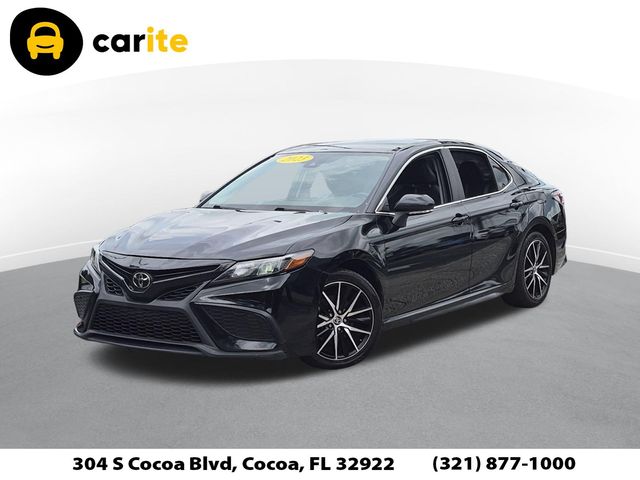 Midnight Black Metallic 2023 Toyota Camry Sedan Front-Wheel Drive 8-Speed Automatic