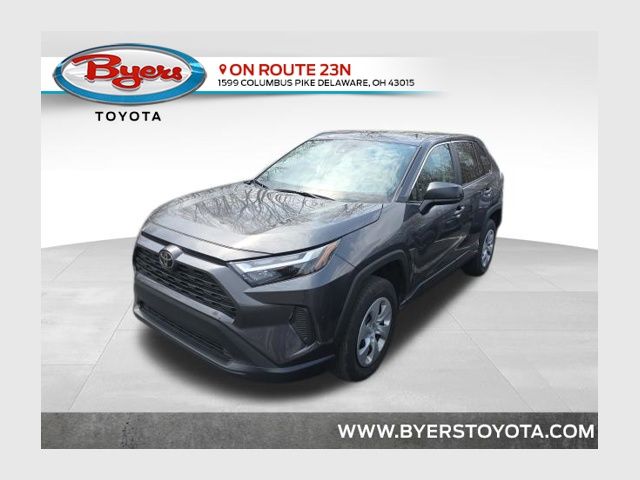 Magnetic Gray Metallic 2024 Toyota RAV4 LE AWD SUV / Crossover All-Wheel Drive 8-Speed Automatic