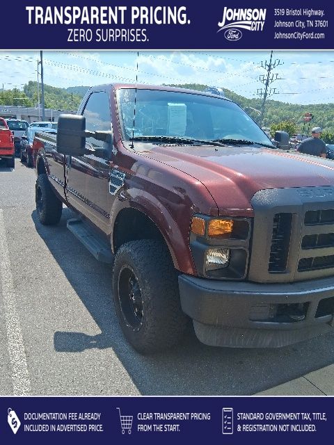 Royal Red Clearcoat Metallic 2009 Ford F-250 Super Duty XL 4WD Pickup Truck Four-Wheel Drive 5-Speed Automatic Overdrive