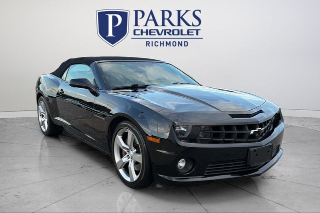 Black 2011 Chevrolet Camaro Convertible Rear-Wheel Drive 6-Speed Automatic