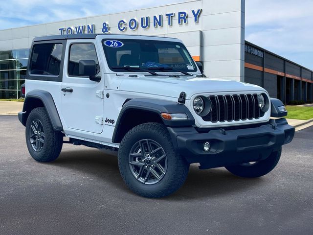 Bright White Clearcoat 2026 Jeep Wrangler SUV / Crossover Four-Wheel Drive 8-Speed Automatic