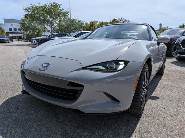 New Aero Gray Metallic 2026 Mazda MX-5 Miata Grand Touring for