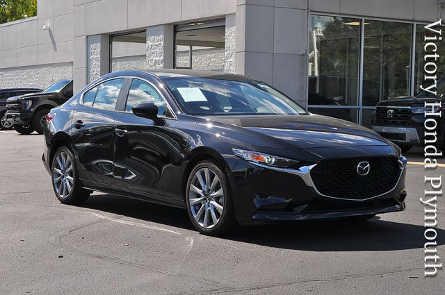 Jet Black Mica 2023 Mazda MAZDA3 Sedan Front-Wheel Drive 6-Speed Automatic