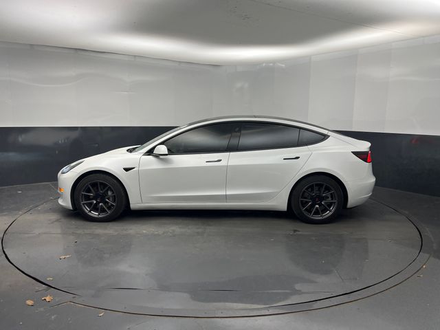 2021 Pearl White Multi-Coat Tesla Model 3 Standard Range Plus RWD Sedan