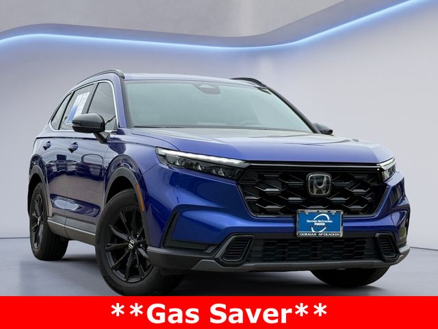 Blue 2023 Honda CR-V Hybrid Sport FWD SUV / Crossover Front-Wheel Drive Continuously Variable Transmission